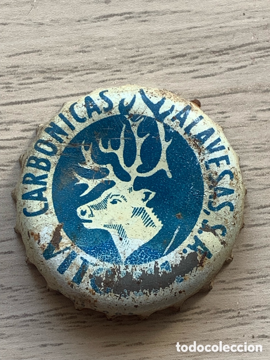 Collezionismo: Chapa Tap&oacute;n Corona - CARBONICAS ALAVESAS - VITORIA