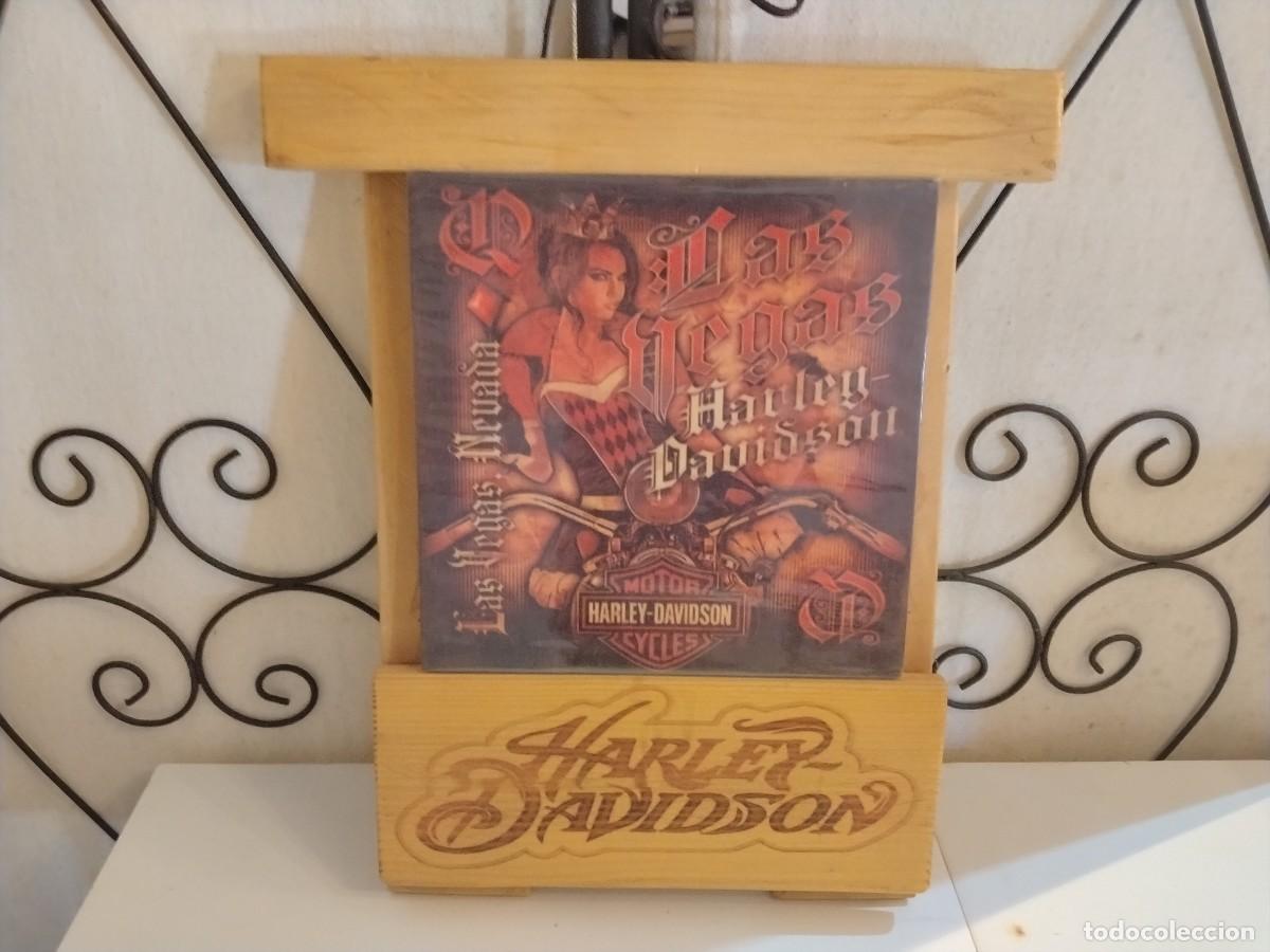 Coleccionismo: PRECIOSA OBRA DE ARTE COLECCI&Oacute;N HARLEY EN MADERA DISE&Ntilde;OS EXCLUSIVOS