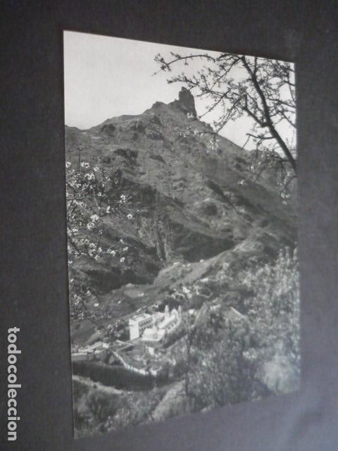 Collectionnisme: GRAN CANARIA EL ROQUE NUBLO ANTIGUA LAMINA 16 X 22 CM