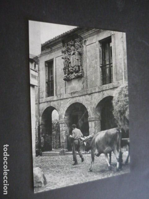 Collectionnisme: SANTILLANA DEL MAR CANTABRIA ANTIGUA LAMINA 16 X 22 CM