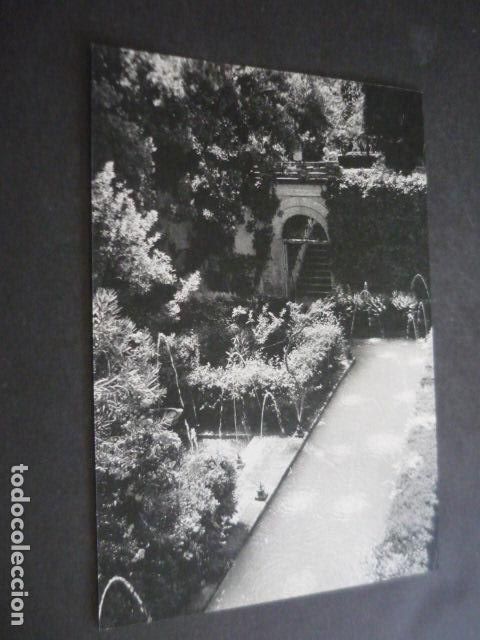 Collectionnisme: GRANADA EL GENERALIFE ANTIGUA LAMINA 16 X 22 CM