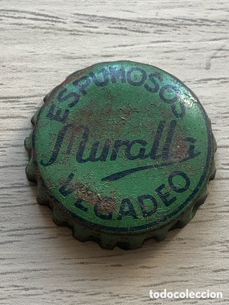 Collezionismo: Chapa Tap&oacute;n Corona - ESPUMOSOS MURALLA - VEGADEO