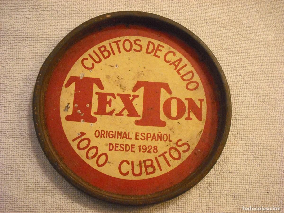 Collecting: TAPA DE UNA LATA DE LOS CUBITOS DE CALDO TEXTON