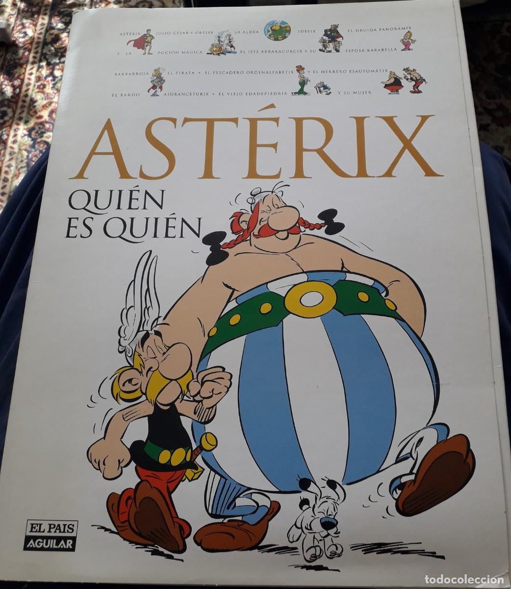 Coleccionismo: L&aacute;minas Asterix, 18. Para saber qui&eacute;n es qui&eacute;n.