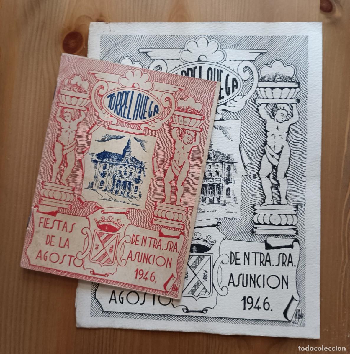 Collecting paper: PROGRAMA FIESTAS DE NTRA.SRA. DE LA ASUNCION A GOSTO 1946 TORRELAVEGA