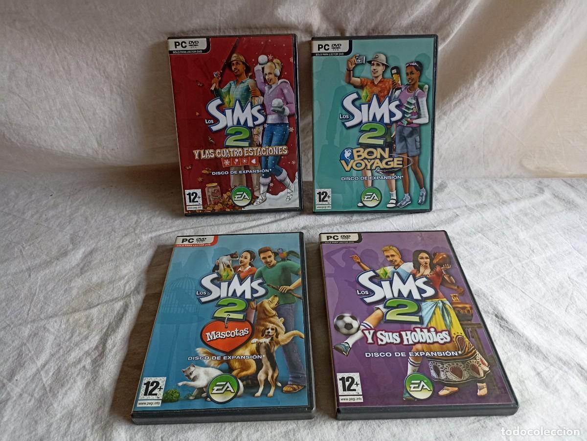 Collecting: Lote 4 cd&acute;s de juegos para ordenador, los sims 2