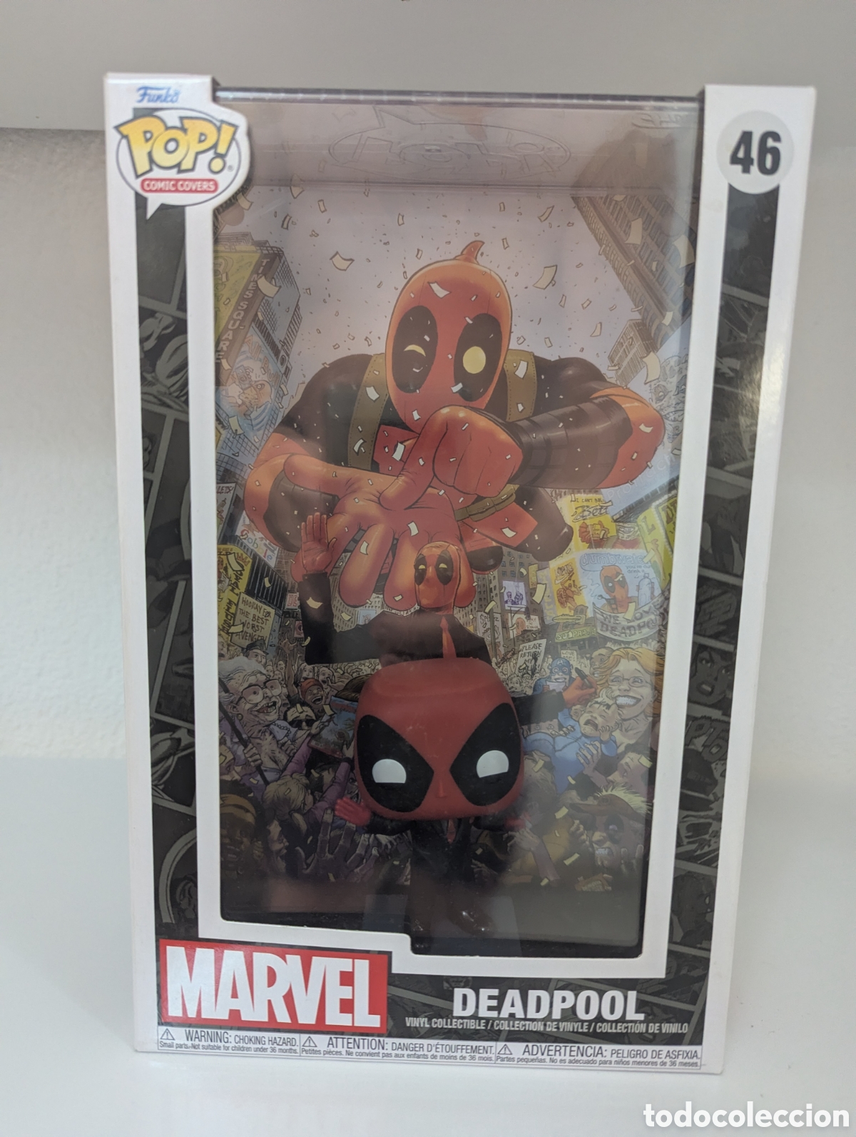 Coleccionismo: Funko Deadpool 46 edici&oacute;n con comic