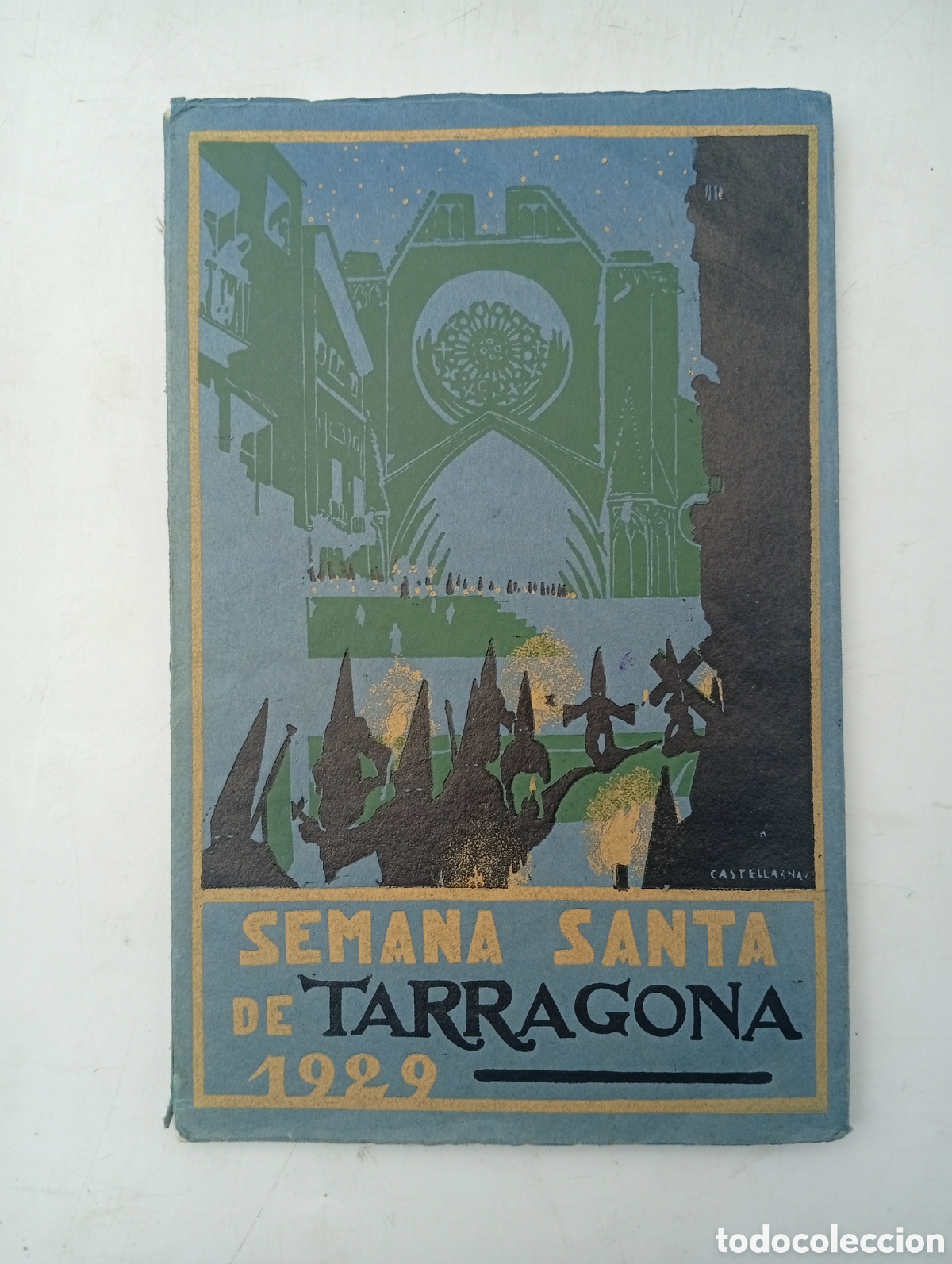 Coleccionismo: Programa Semana Santa Tarragona 1929