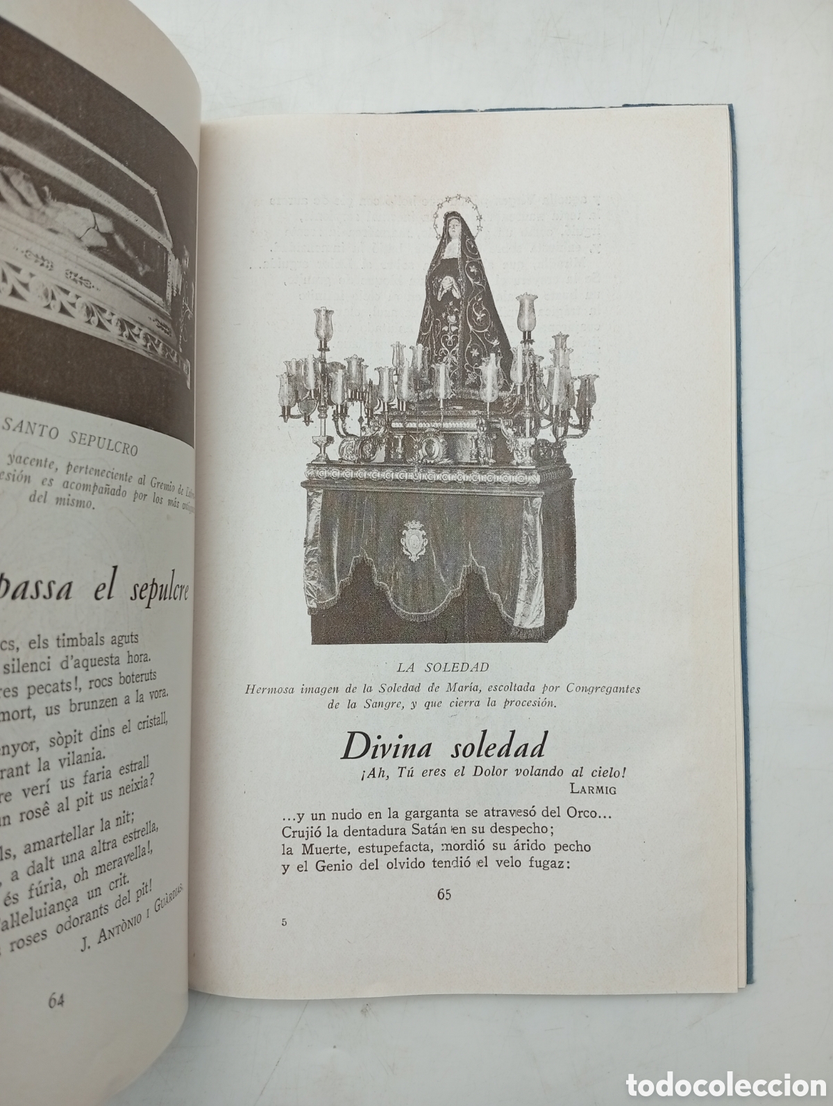 Coleccionismo: Programa Semana Santa Tarragona 1929 - Foto 9