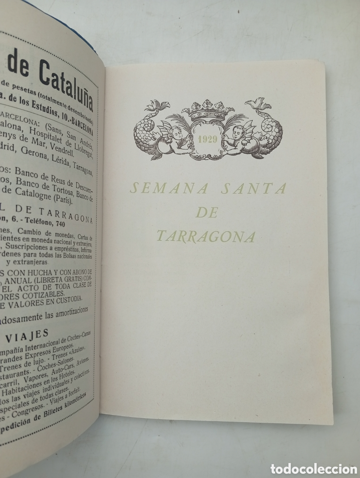 Coleccionismo: Programa Semana Santa Tarragona 1929 - Foto 2