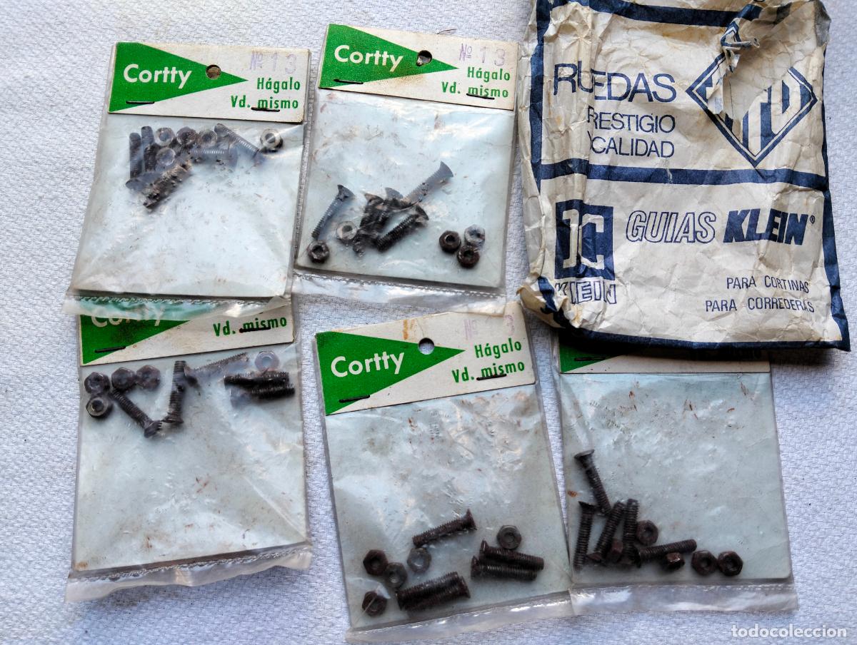 Coleccionismo: Lote utensilios bolsas a estrenar antiguas cortty bisos