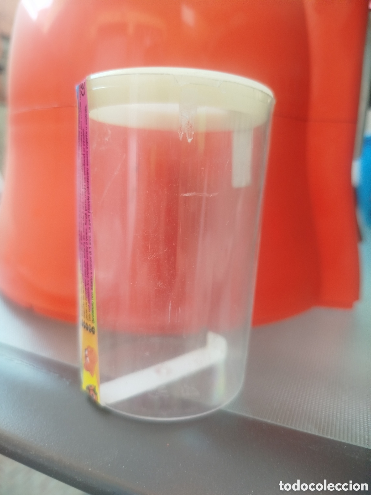 Coleccionismo: Botes de pl&aacute;stico 10 cm alto 6 di&aacute;metro usados para Pringles transparentes con tapaderas