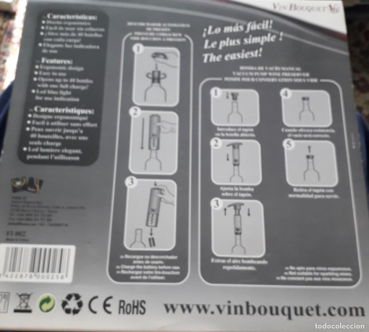 Coleccionismo: Set Vin Bouquet experiencia. 4 componentes. - Foto 5