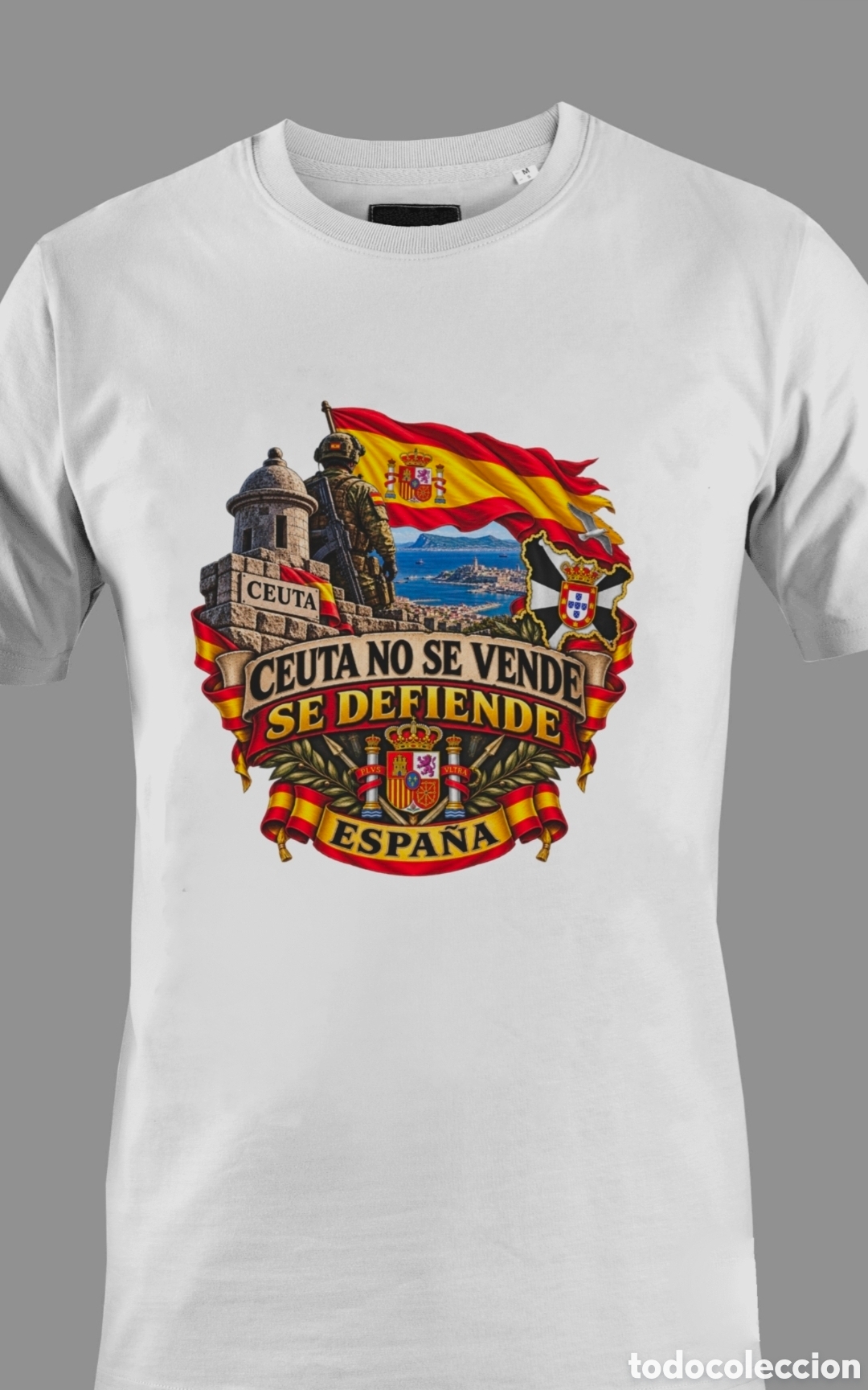 Coleccionismo: Camiseta ceuta no se vende, se defiende