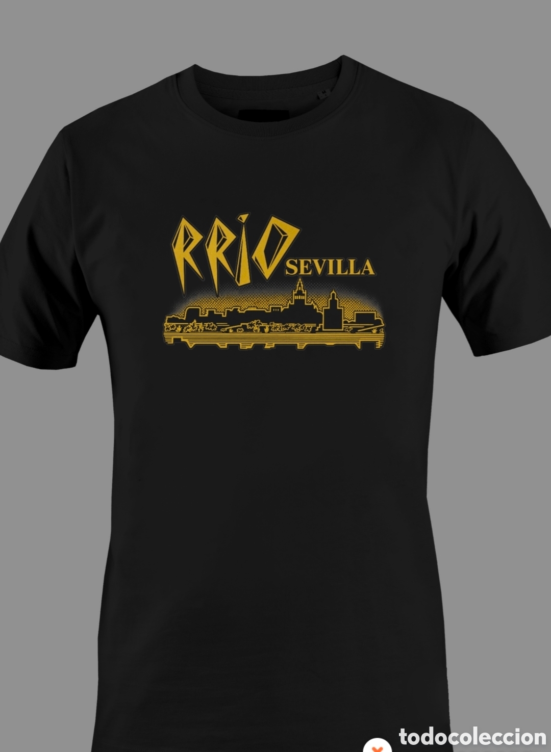 Coleccionismo: Camiseta retro discoteca R&iacute;o de sevilla, calle Betis