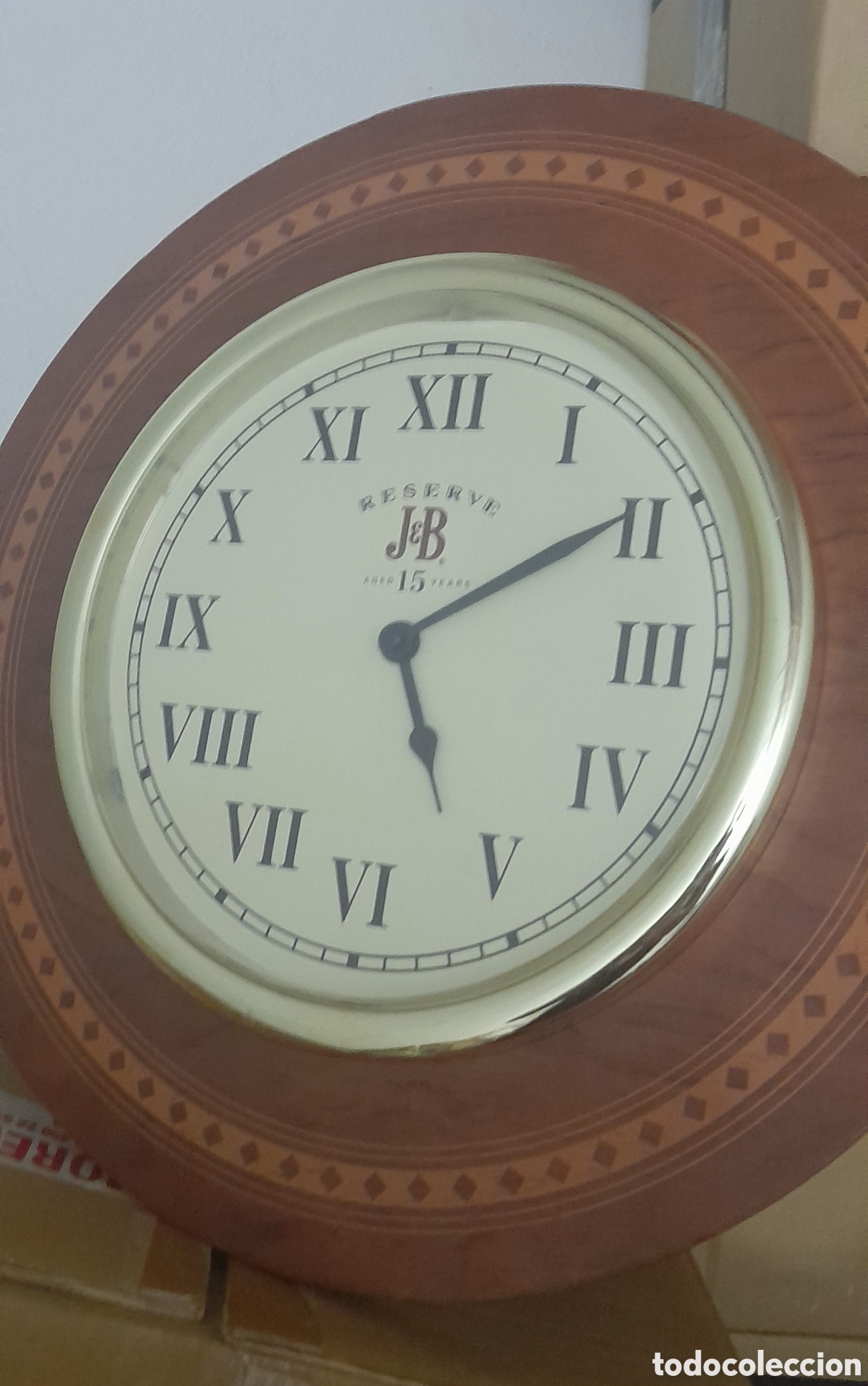 Coleccionismo: Bonito reloj publicidad JB - Foto 2