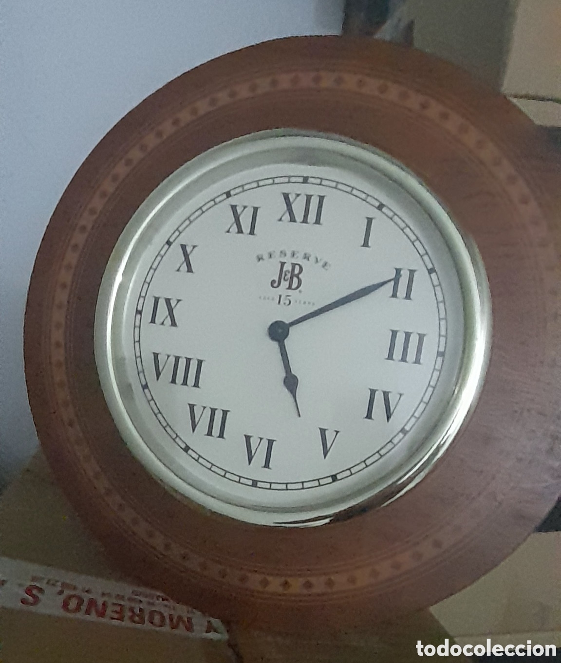 Coleccionismo: Bonito reloj publicidad JB - Foto 6