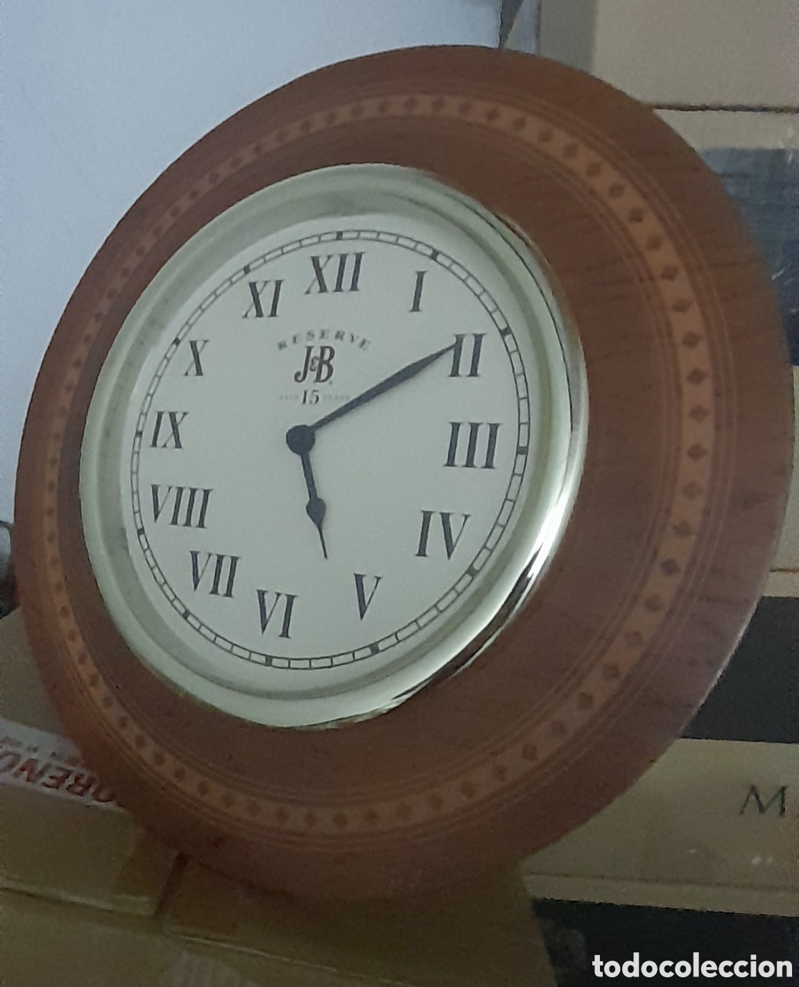 Coleccionismo: Bonito reloj publicidad JB - Foto 1