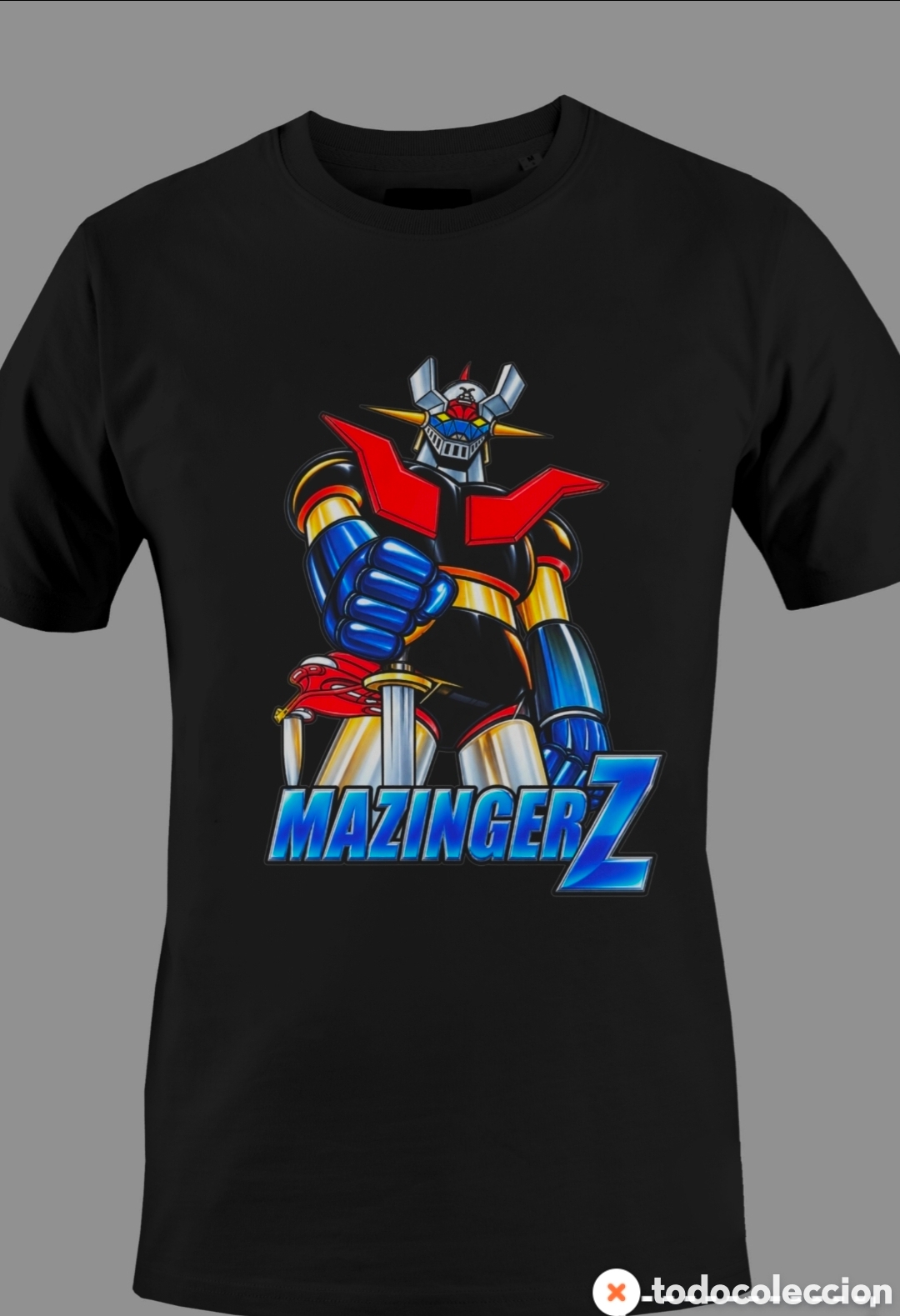 Coleccionismo: Camiseta mazinguer z retro vintage