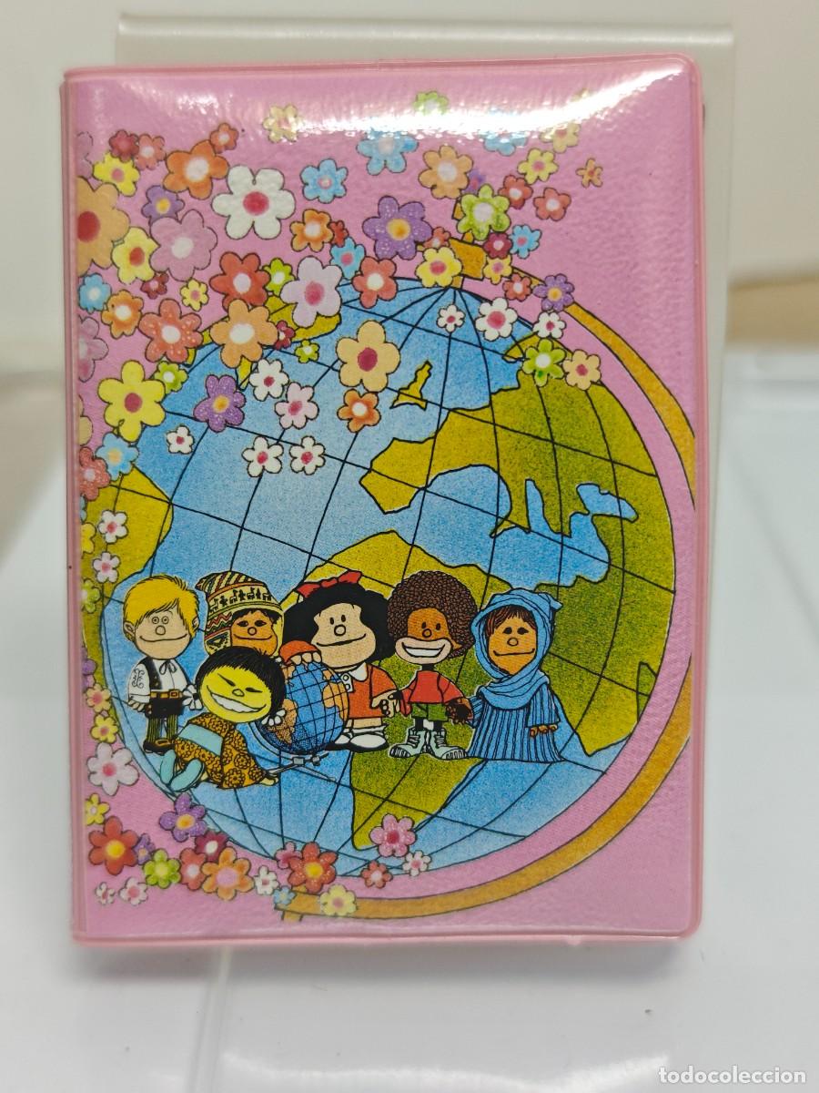 Coleccionismo: MINI AGENDA TELEFONICA Y BLOCK DE NOTAS MAFALDA QUINO A&Ntilde;OS 90