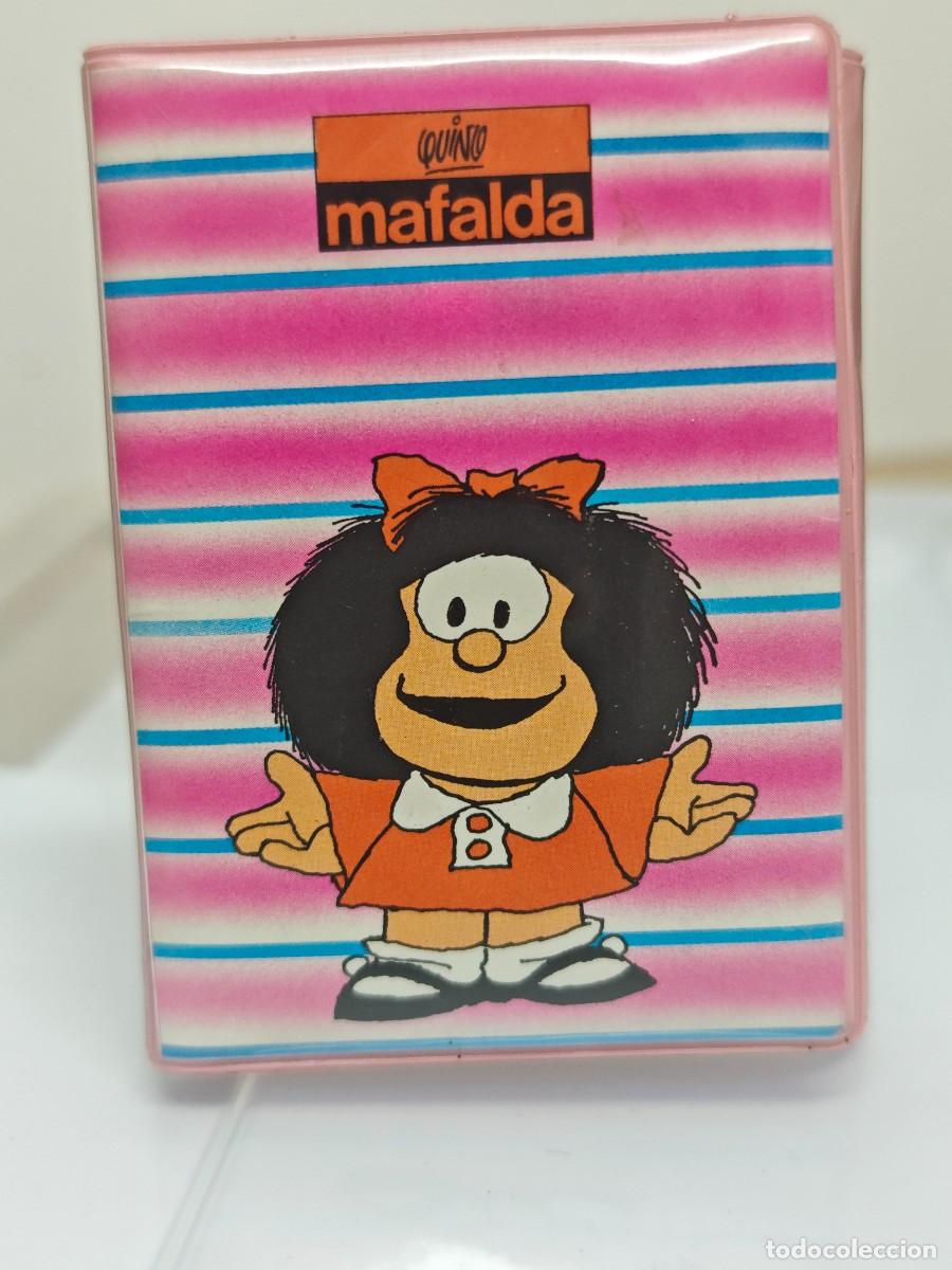 Coleccionismo: MINI AGENDA TELEFONICA Y BLOCK DE NOTAS MAFALDA QUINO A&Ntilde;OS 90