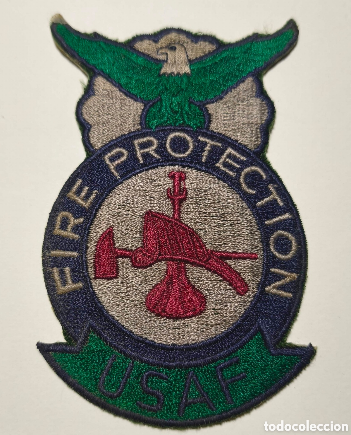 Coleccionismo: EEUU. USAF. Fuerzas a&eacute;reas. Protecci&oacute;n contra incendios