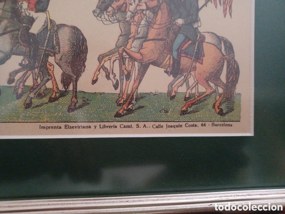 Coleccionismo: LAMINAS DE UNIFORMES, ENMARCADAS (2) - Foto 6