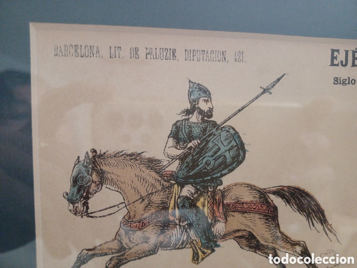 Coleccionismo: LAMINAS DE UNIFORMES, ENMARCADAS (2) - Foto 9