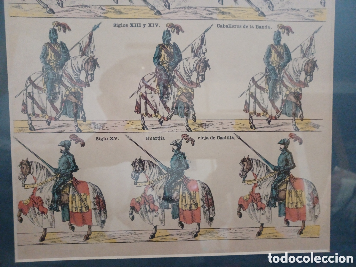 Coleccionismo: LAMINAS DE UNIFORMES, ENMARCADAS (2) - Foto 11