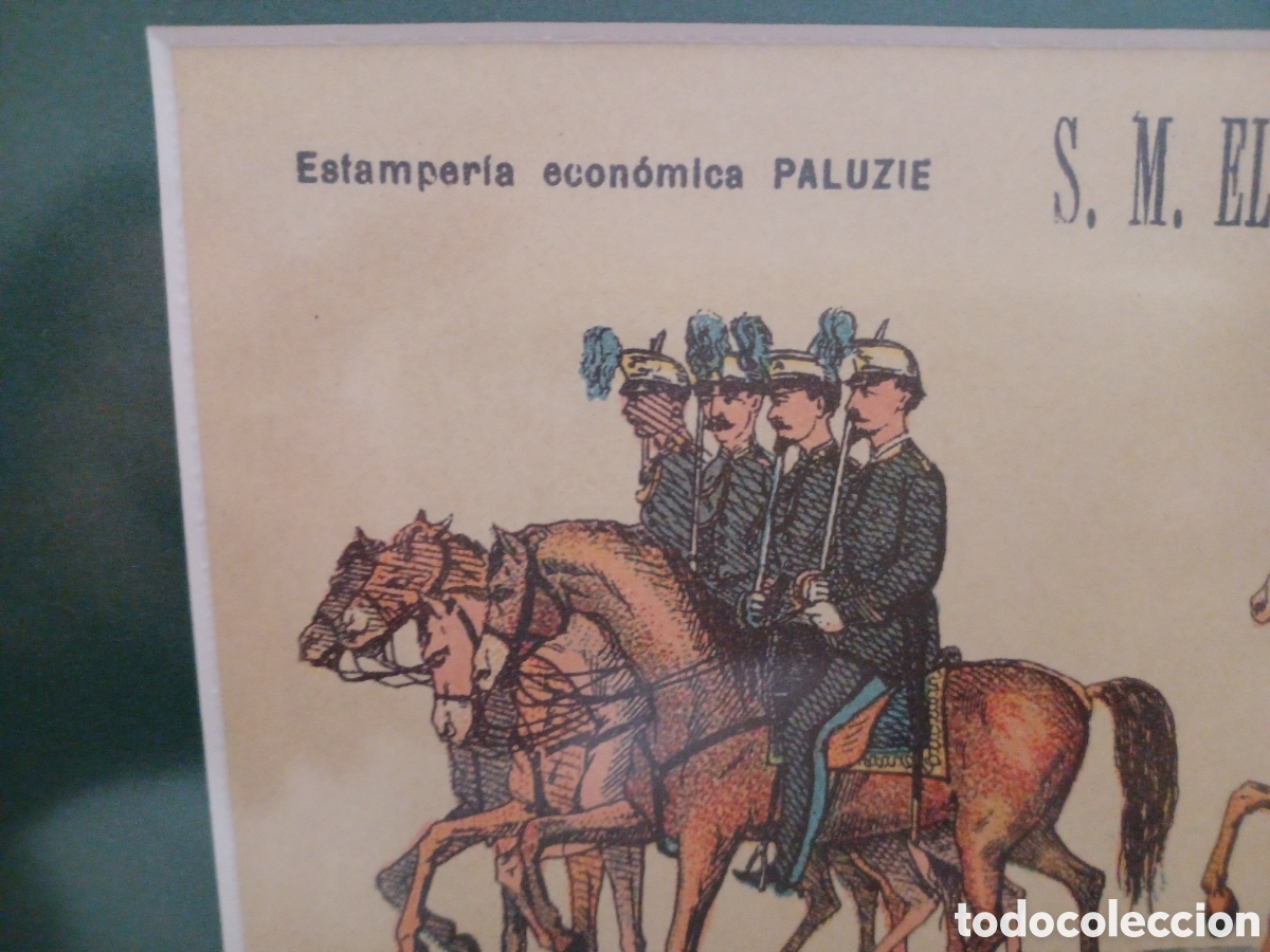 Coleccionismo: LAMINAS DE UNIFORMES, ENMARCADAS (2) - Foto 12