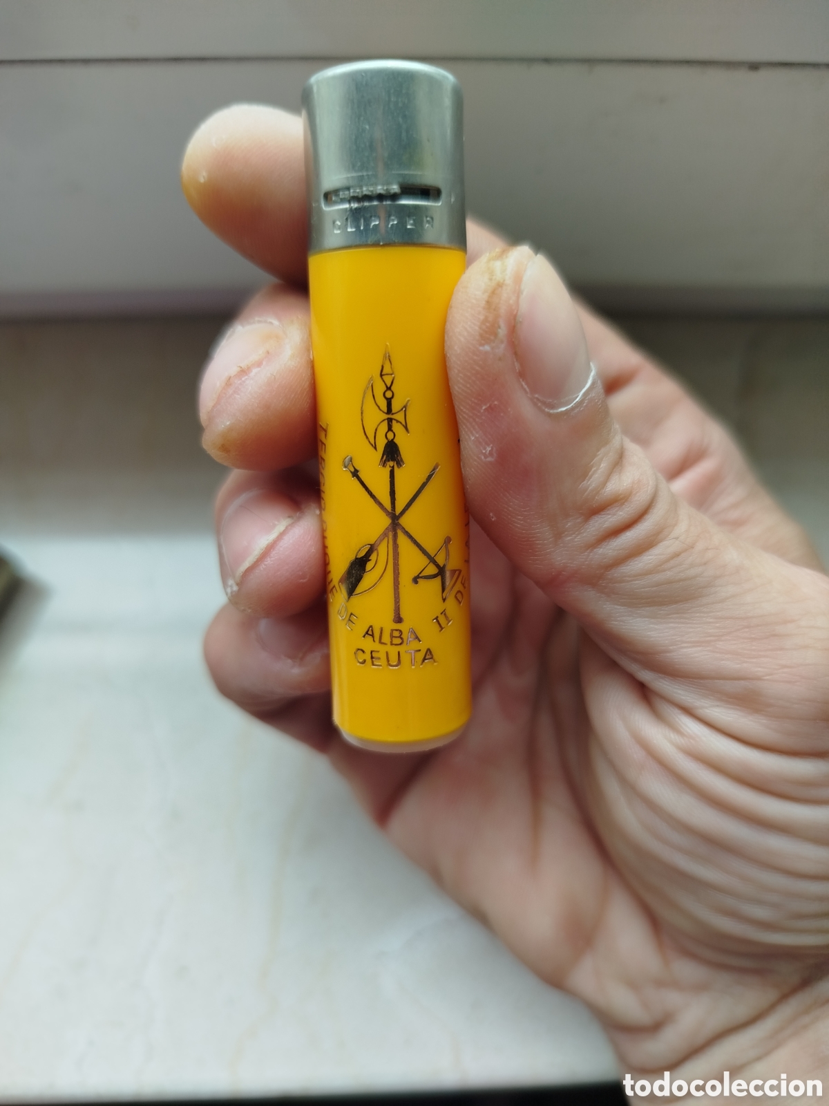 Coleccionismo: MECHERO CLIPPER REGULADOR TERCIO DUQUE DE ALBA 2&ordm; LEGI&Oacute;N CEUTA - MADE IN SPAIN