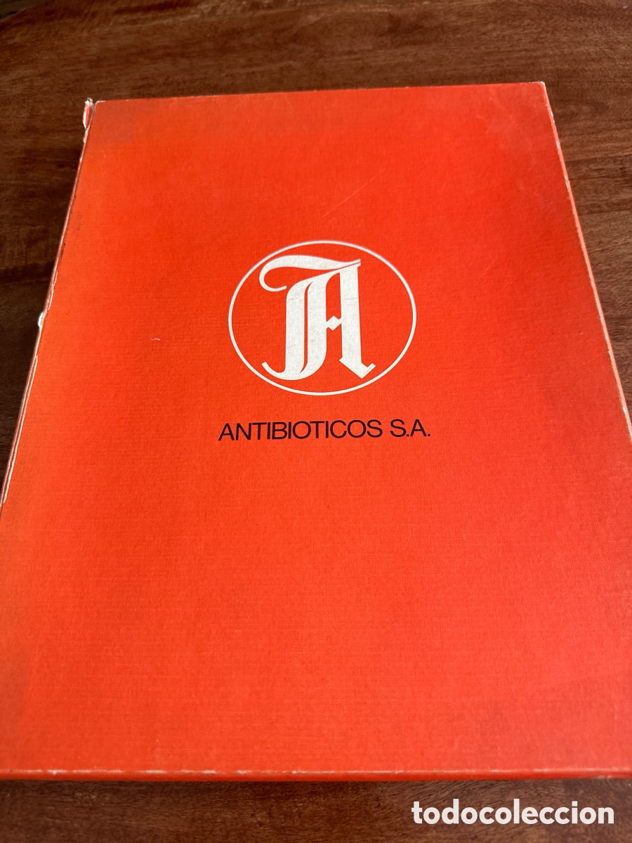 Coleccionismo: Archivador M&eacute;dico: Atlas Patolog&iacute;a Pulmonar - Antibi&oacute;ticos S.A.
