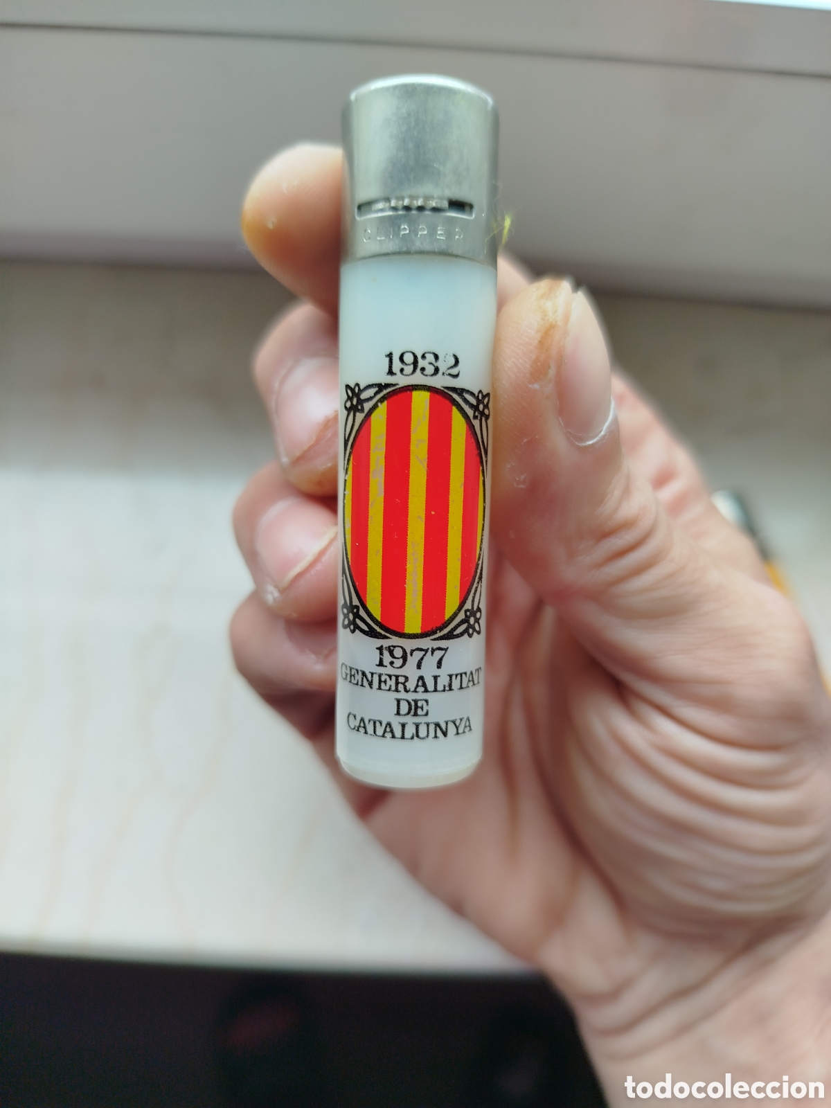 Coleccionismo: Clipper antiguo con regulador Generalitat de Catalunya