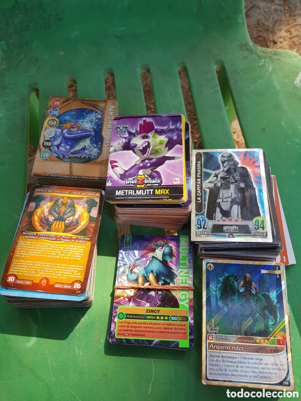 Coleccionismo: LOTE DE MAS DE 300 CARTAS SURTIDAS DE INVICIMAL GORMITI BAKUGAN STARK WARS FANTASY