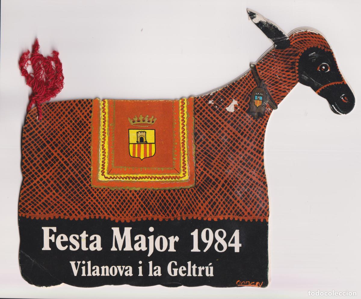 Collecting paper: FESTA MAJOR 1984 &ndash; VILANOVA I LA GELTRU