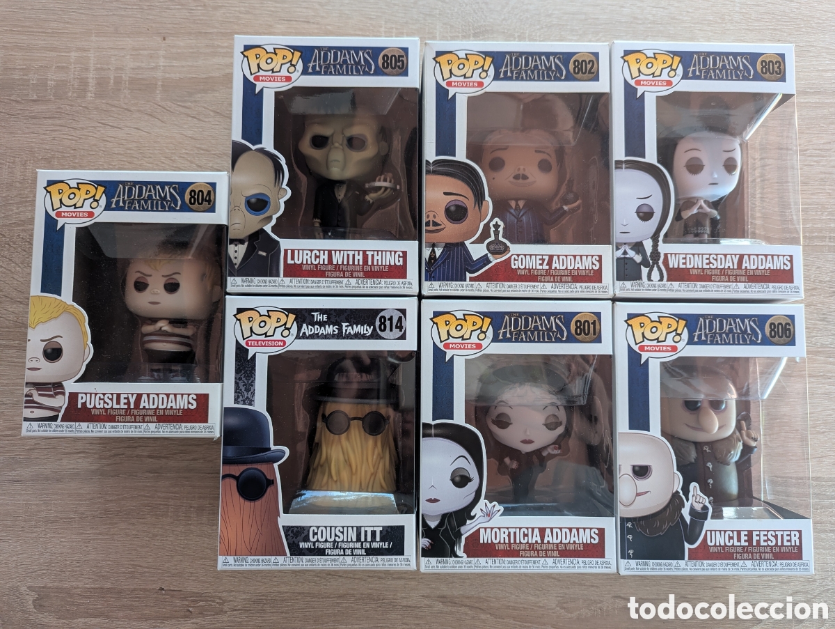 Coleccionismo: Figuras Funko Pop Familia Adams
