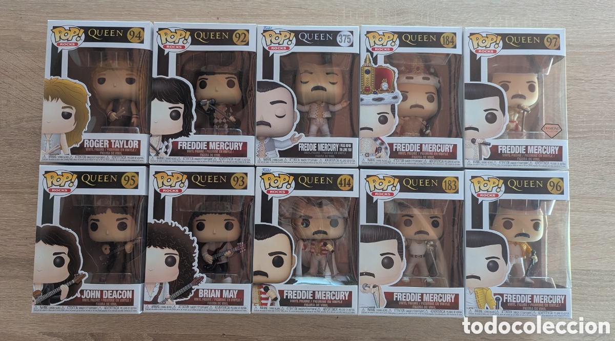 Coleccionismo: Figuras Funko Pop Queen