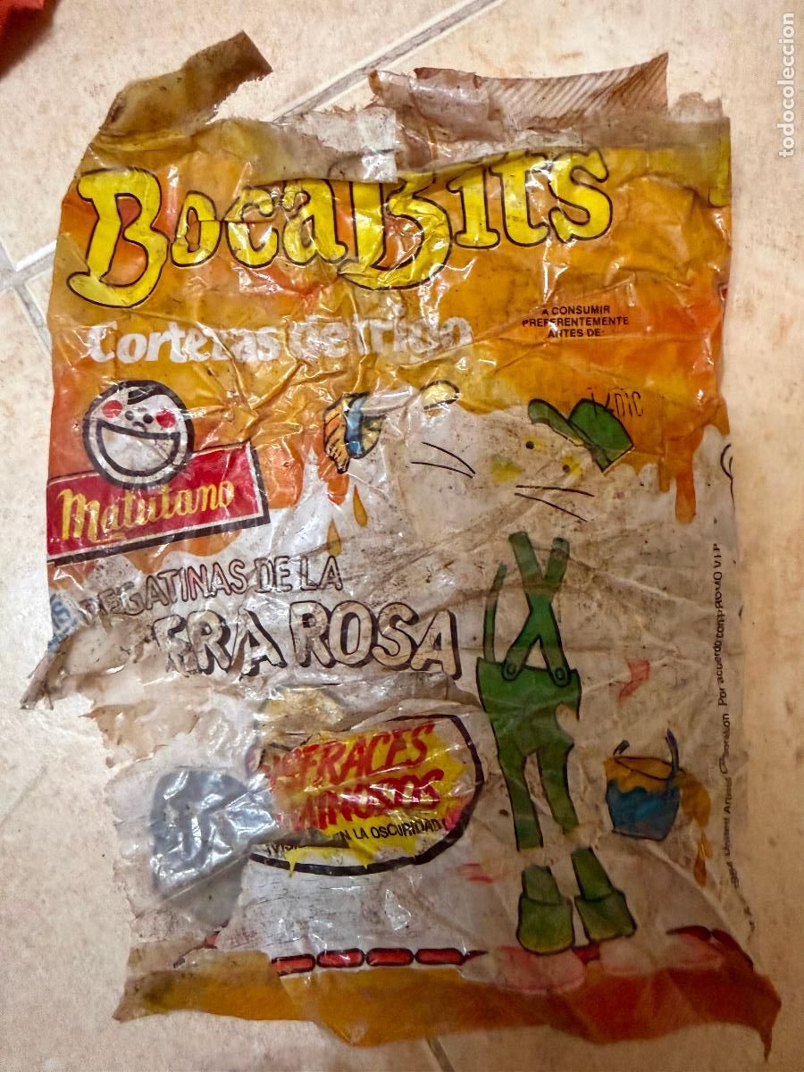 Coleccionismo: Envoltorio bolsa boca bits pantera rosa