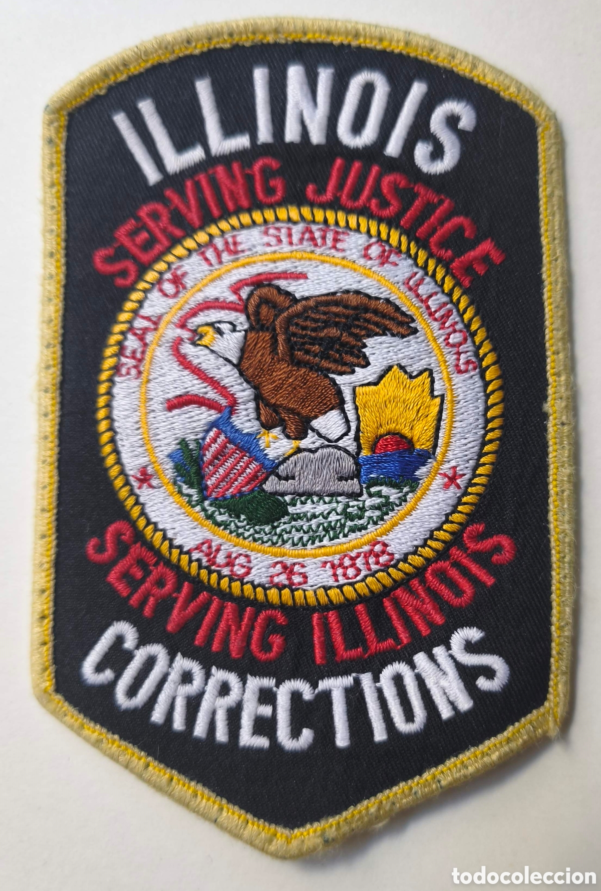 Coleccionismo: EEUU. Oficial de Correccional. Illinois