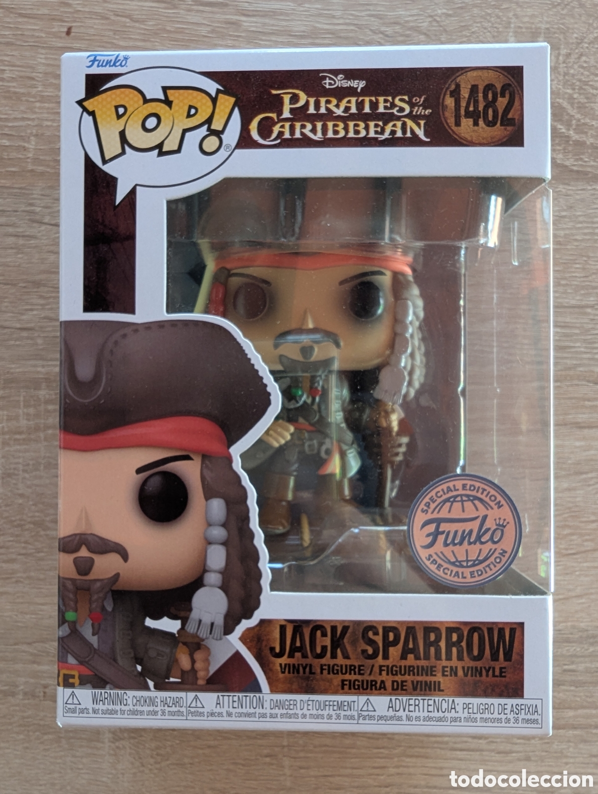 Coleccionismo: Funko Pop Jack Sparrow 1482