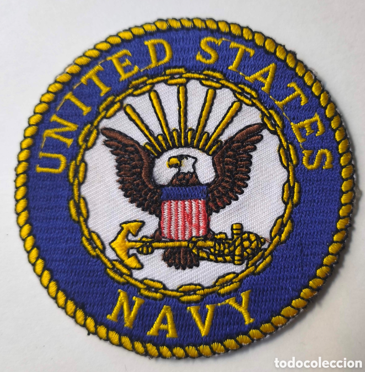 Coleccionismo: EEUU. Parche. Fuerza naval