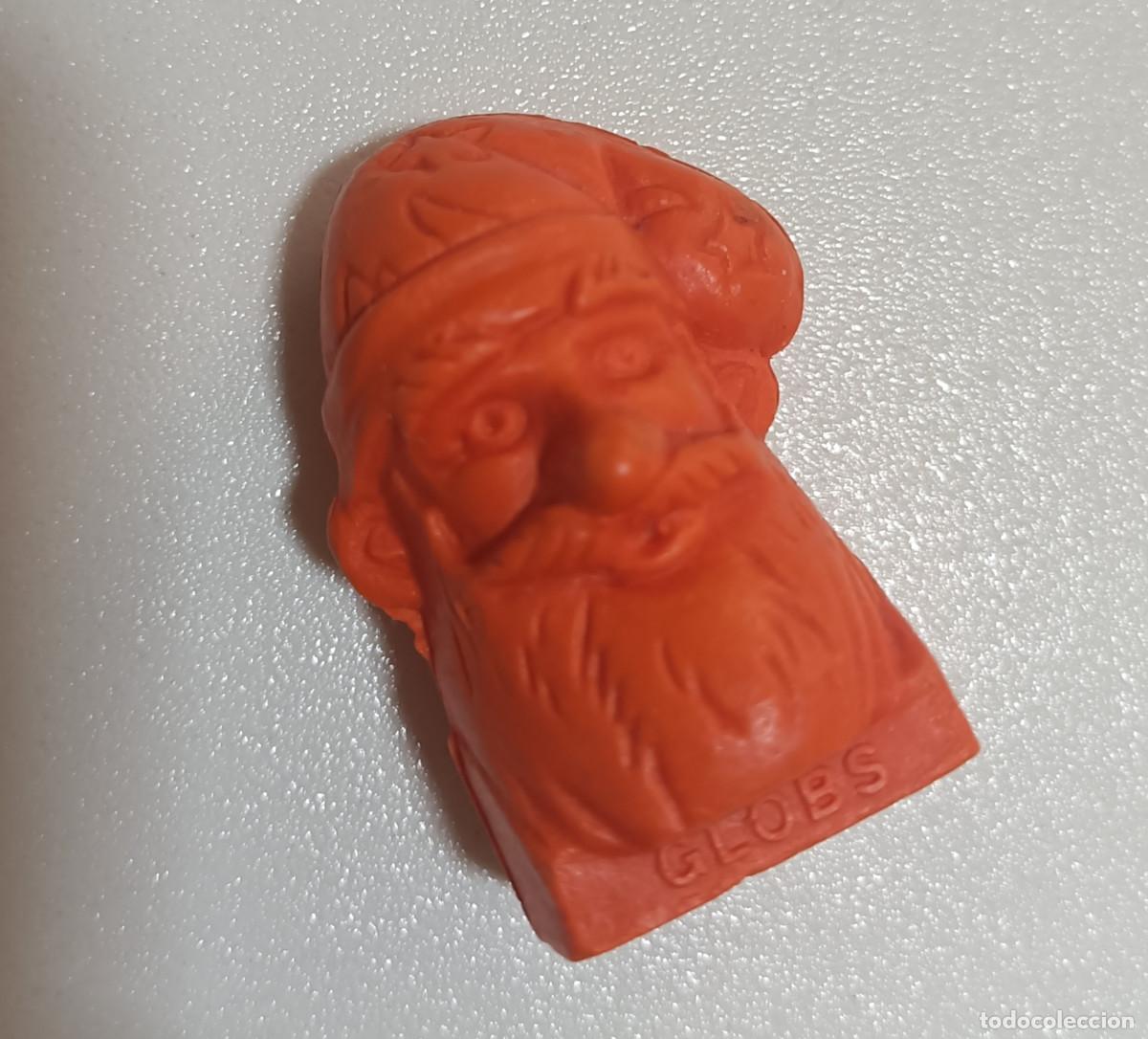 Coleccionismo: cereales busto cabeza cera crayon naranja globs mago promocional publicitario