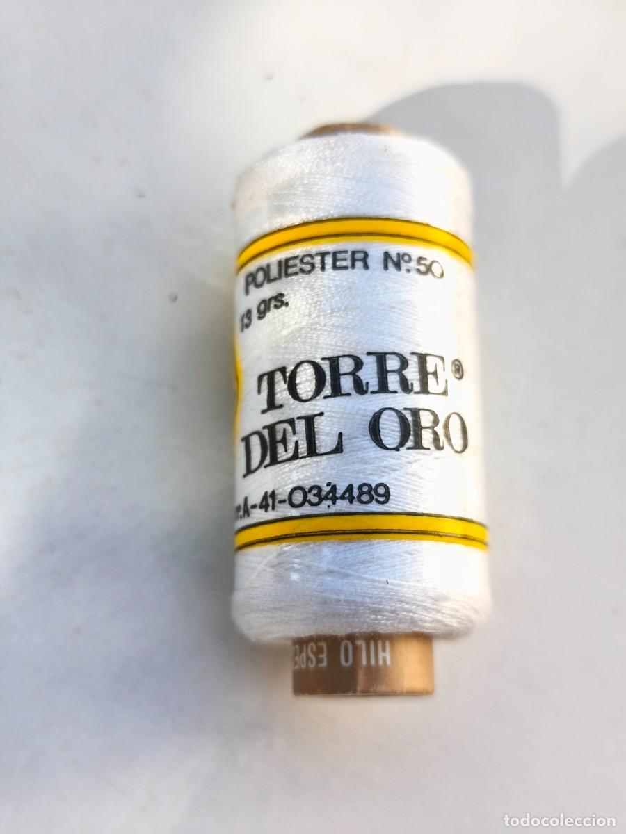 Collecting: BOBINA CARRETE HILOS - TORRE DEL ORO - POLIESTER N&deg; 50