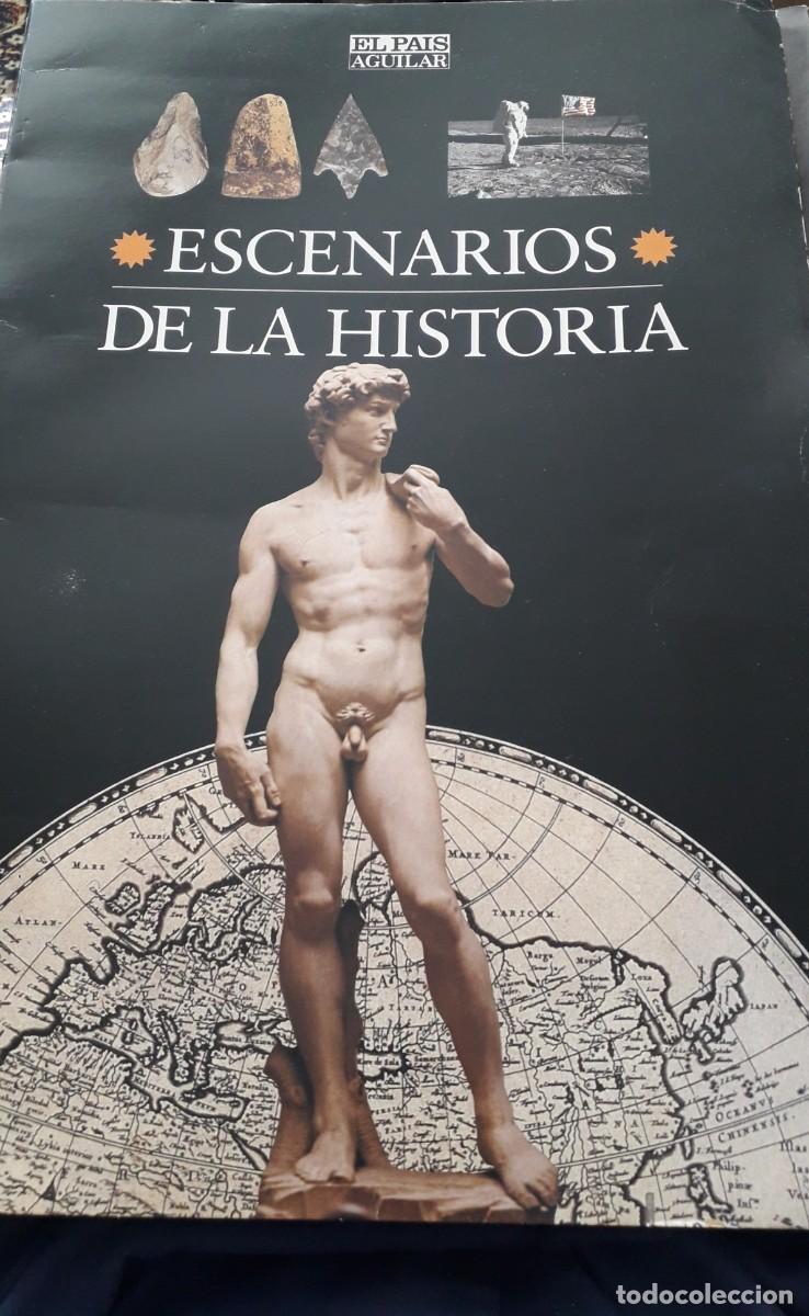Coleccionismo: L&aacute;minas Escenarios de la Historia. El Pa&iacute;s.