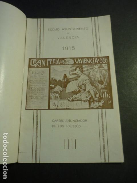 Coleccionismo: VALENCIA PROGRAMA FERIA 1915 - Foto 2