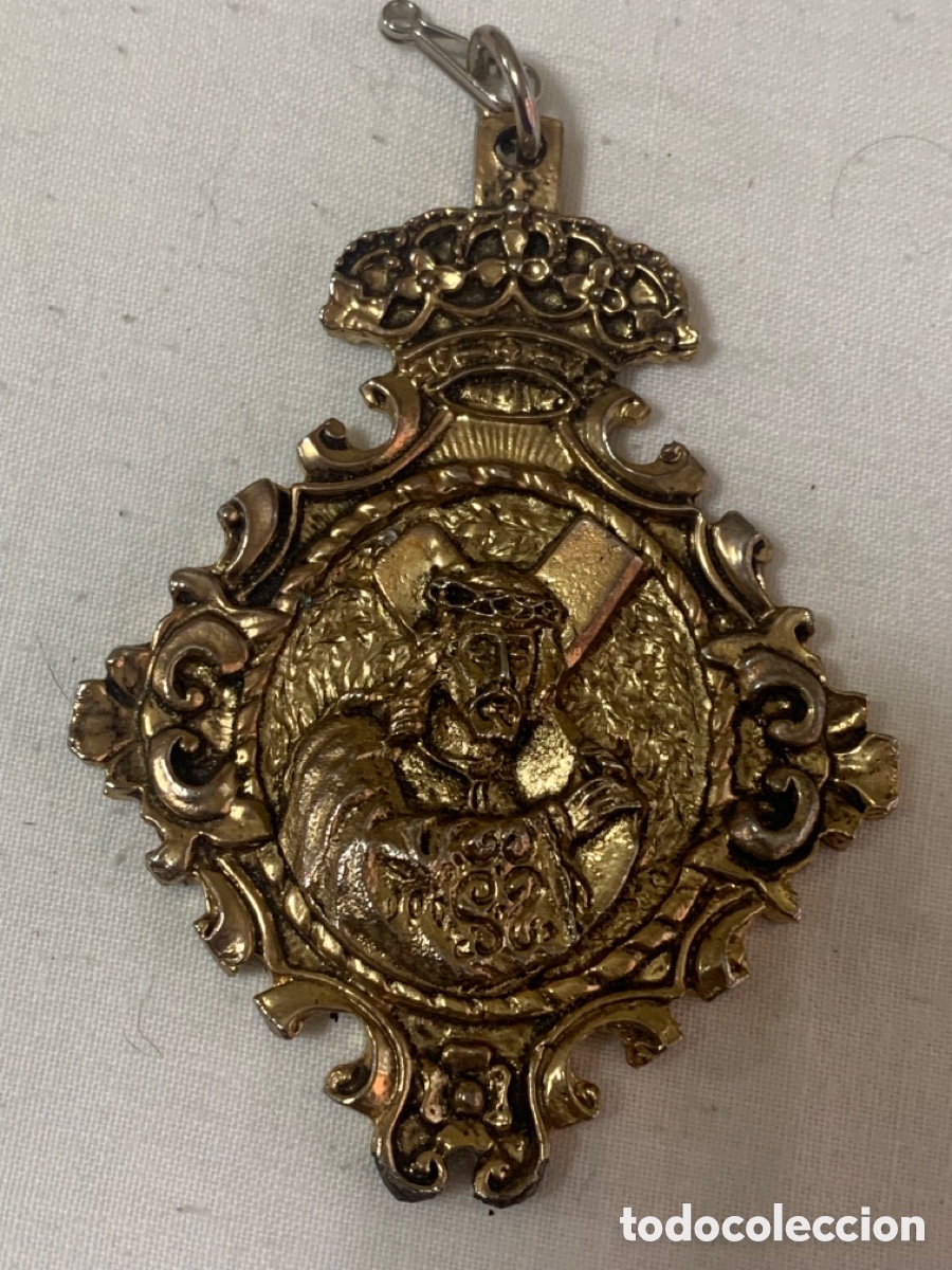 Collezionismo: Medalla Hermandad Ntro. Padre Jes&uacute;s Nazareno &ndash; Granada de Rocamora Alicante &ndash; 7,5 cm