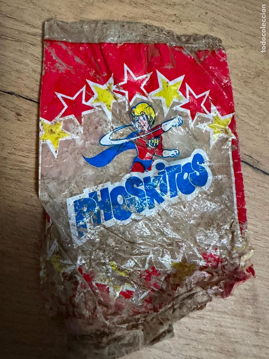 Coleccionismo: Antiguo envoltorio pastelito phoskitos