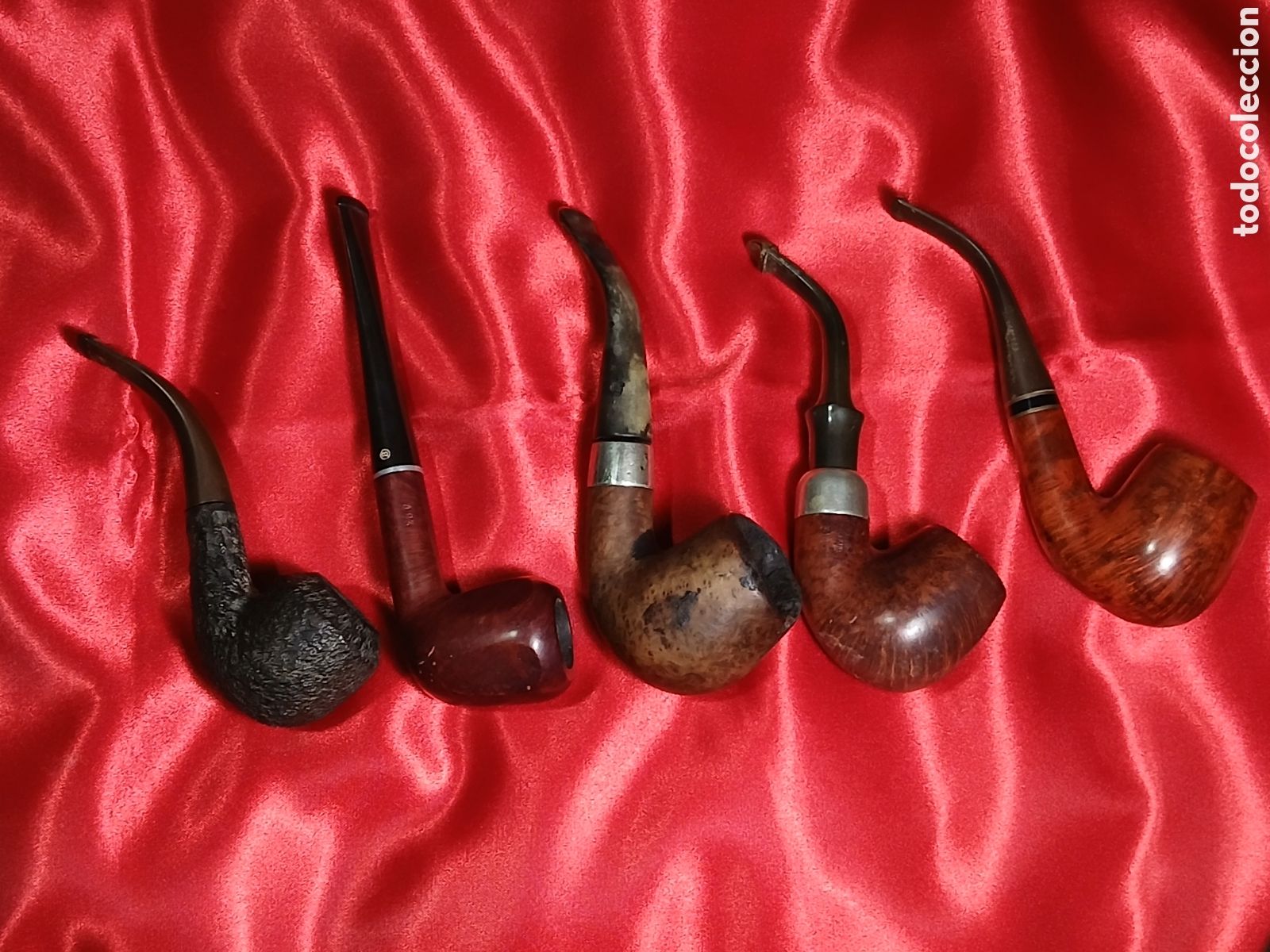 Coleccionismo: 5 Pipas de fumar vintage - Foto 2