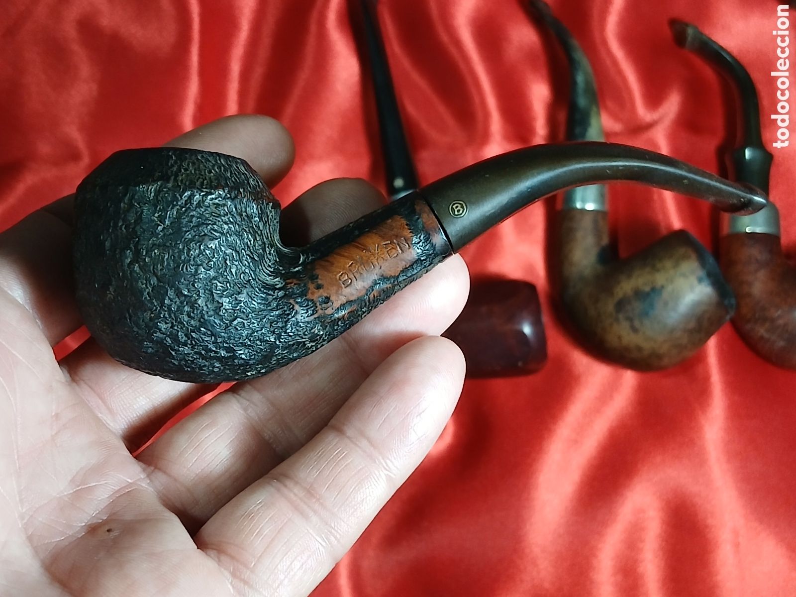 Coleccionismo: 5 Pipas de fumar vintage - Foto 25