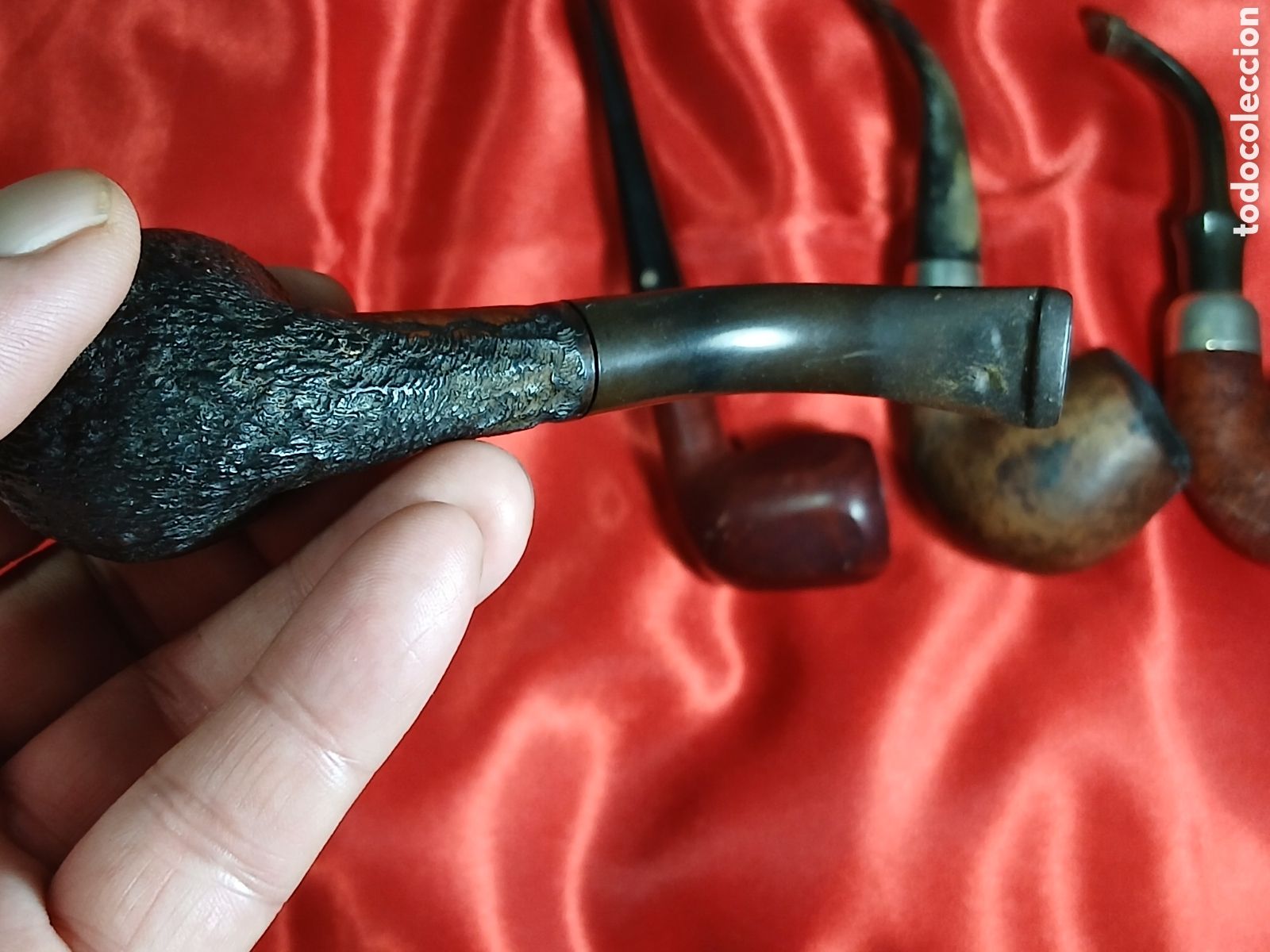 Coleccionismo: 5 Pipas de fumar vintage - Foto 27